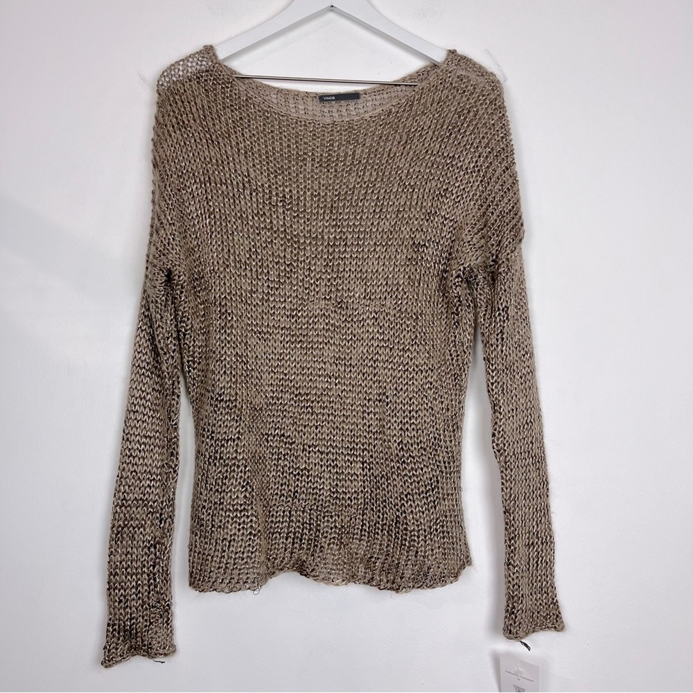 VINCE Bateau Neckline Sweater